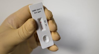 Sars Cov2 - Antijen Hızlı Testi negatif sonuç veriyor - Civid-19 yok