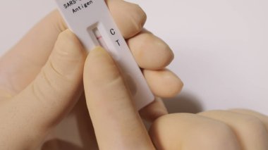 Sars Cov2 - Antijen Hızlı Testi negatif sonuç veriyor - Civid-19 yok