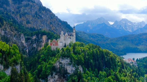 Famous Neuschwanstein Castle in Bavaria Germany Stock Image