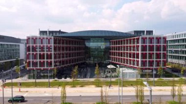 Lüksemburg 'un finans bölgesi - LUXEMBURG Şehri, LUXEMBURG - 30 Nisan 2021