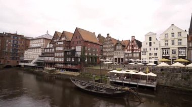 Tarihsel şehir Luneburg Almanya - seyahat fotoğrafçılığı