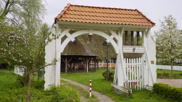 Красивый Парк Городе Штаде Германия Фотографии Путешествий — стоковое видео