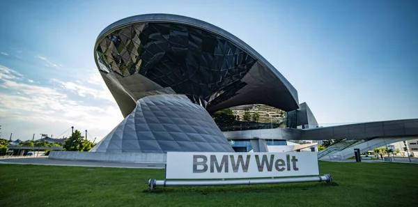 BMW World in Munich - CITY OF MUNICH, GERMANY - JUNE 03, 2021 — Stock Photo, Image