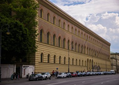 Bavyera Devlet Kütüphanesi Münih - MÜZİK, Almanya - Haziran 03, 2021 - MÜZİK, Almanya - Haziran 03, 2021