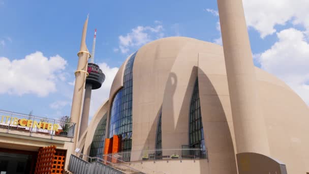 Mesquita Central Colônia Colônia Alemanha Junho 2021 — Vídeo de Stock