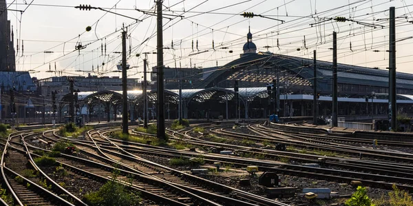 Stazione Centrale Colonia Cologne Germania Giugno 2021 — Foto Stock