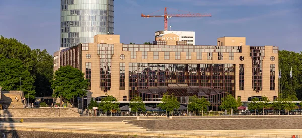 Hyatt Hotel Cologne Cologne Německo Června 2021 — Stock fotografie