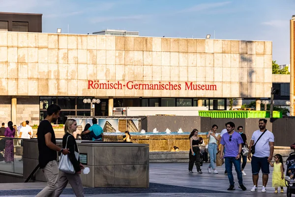 Римско Немецкий Музей Колони Кологне Германия Июня 2021 — стоковое фото