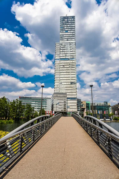 Moderní Kancelářská Věž Medaparku Kolín Nad Rýnem Cologne Německo Června — Stock fotografie
