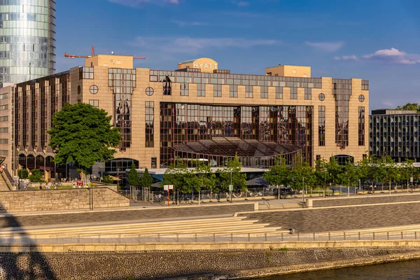 Hyatt Hotel Cologne Cologne Německo Června 2021 — Stock fotografie