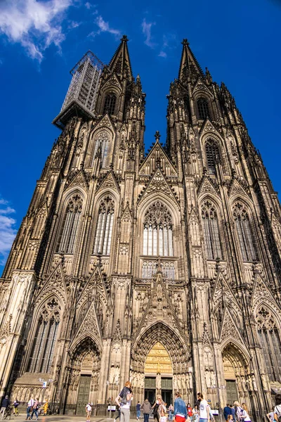 Der Berühmte Kölner Dom Der Innenstadt Reisefotos — Stockfoto