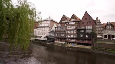 Tarihsel şehir Luneburg Almanya - seyahat fotoğrafçılığı
