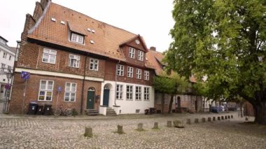 Tarihsel şehir Luneburg Almanya - seyahat fotoğrafçılığı
