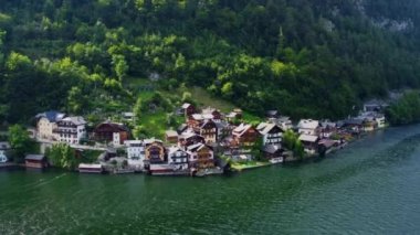 Avusturya 'nın ünlü Hallstatt köyü - bir dünya mirası alanı