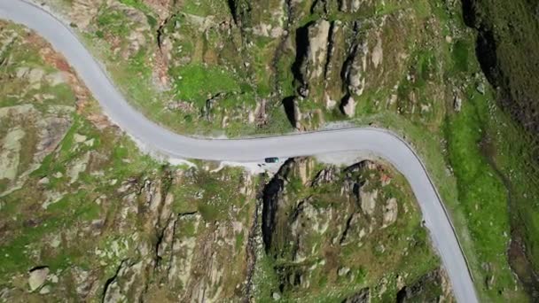 Schönes Kaunertal in den österreichischen Alpen - berühmter Gletscher in Österreich — Stockvideo