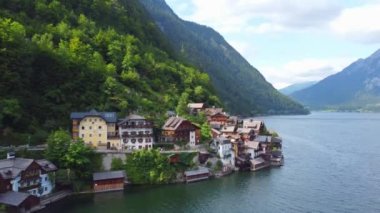 Avusturya 'nın ünlü Hallstatt köyü - bir dünya mirası alanı