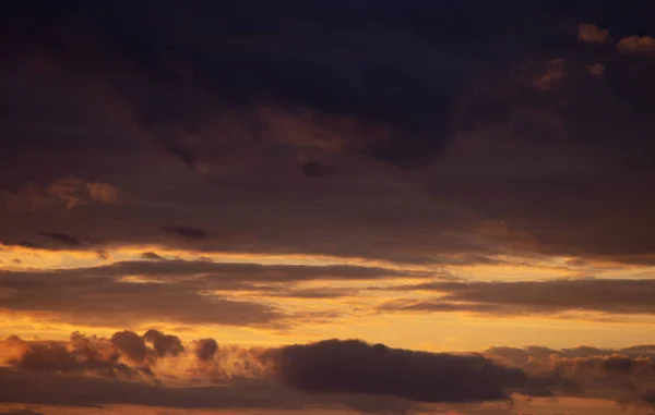 Fondo Sunset Sky de alta resolución para reemplazo Sky — Foto de Stock