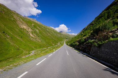 Avusturya 'daki şaşırtıcı manzara ve tipik manzara - Avusturya Alpleri
