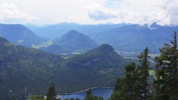 Paesaggio meraviglioso nelle Alpi austriache - perfetto per vacanze e relax — Video Stock