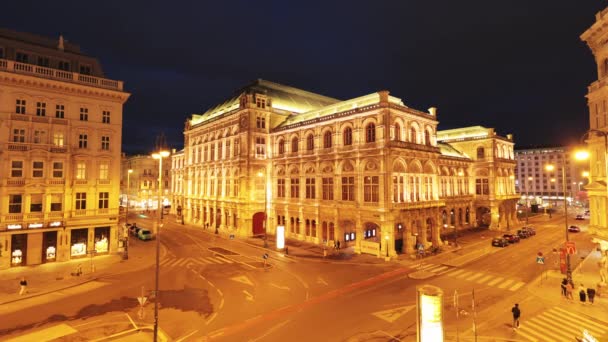 Museu Albertina na cidade de Viena - VIENNA, ÁUSTRIA, EUROPA - 1 DE AGOSTO DE 2021 — Vídeo de Stock