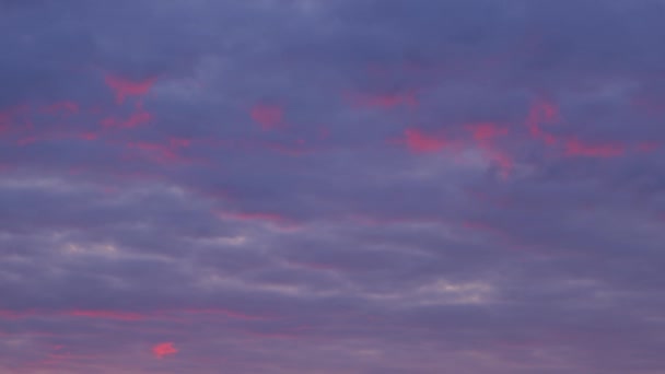 Ciel avec nuages Time-lapse Shot — Video