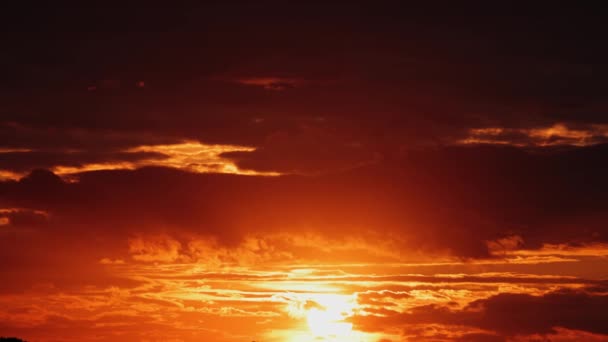 Ciel avec nuages Time-lapse Shot — Video