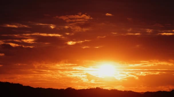 Lucht met wolken Time-lapse Shot — Stockvideo