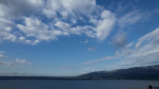 空の交換のための雲と美しい空 — ストック動画
