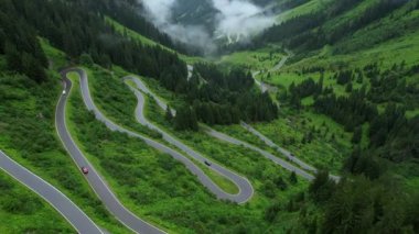 Avusturya 'da Silvretta High Alpine Yolu