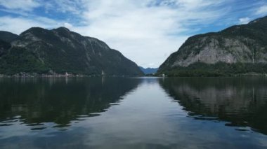 Avusturya 'daki Güzel Göl Hallstatı
