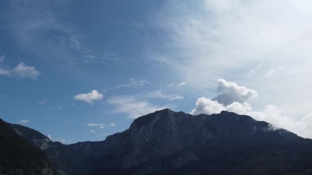 Beautiful sky with clouds for sky replacement — Stock Video