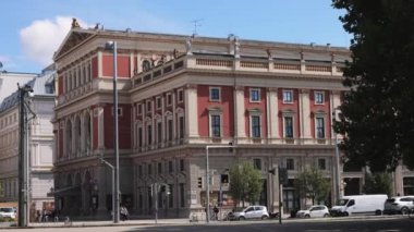 Şehir merkezindeki Musikverein adlı Viyana Konser Salonu - Vienna, AUSTRIA - 1 AĞUSTOS, 2021