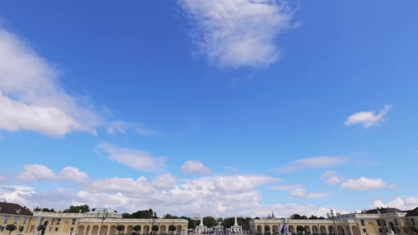Hermoso Cielo Con Nubes Para Reemplazo Del Cielo Fotografía Viaje — Vídeos de Stock