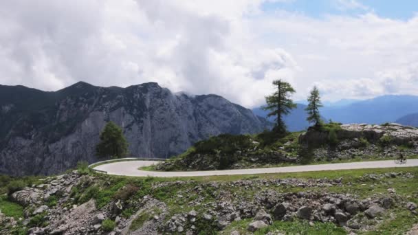 Maravilloso Paisaje Los Alpes Austríacos Perfecto Para Vacaciones Relajación Fotografía — Vídeo de stock