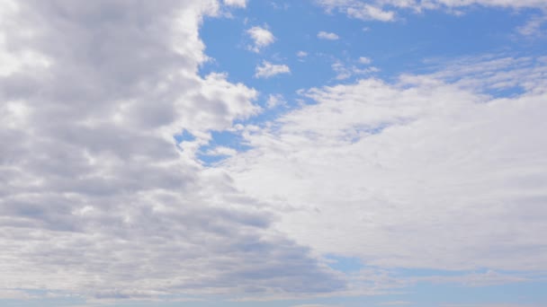 Céu Bonito Com Nuvens Para Substituição Céu Fotografia Viagem — Vídeo de Stock