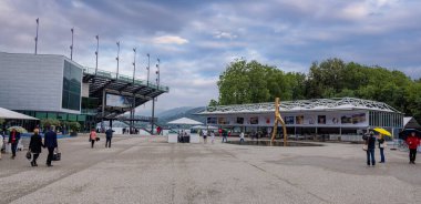 Bregenz Constance Gölü Sahne Sanatları Festivali - BREGENZ, AUSTRIA - 28 Temmuz 2021