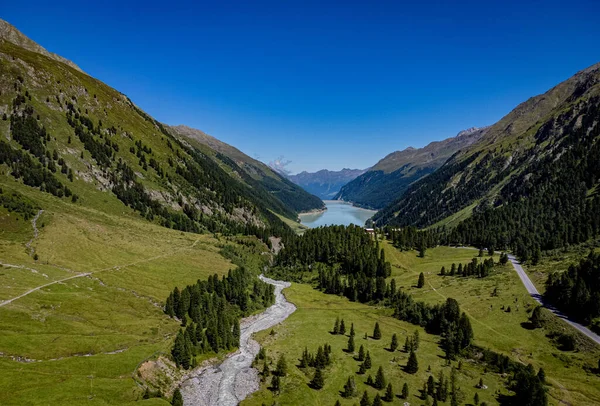 Wonderful Kaunertal Glacier Road Στην Αυστρία Ταξιδιωτικές Φωτογραφίες — Φωτογραφία Αρχείου