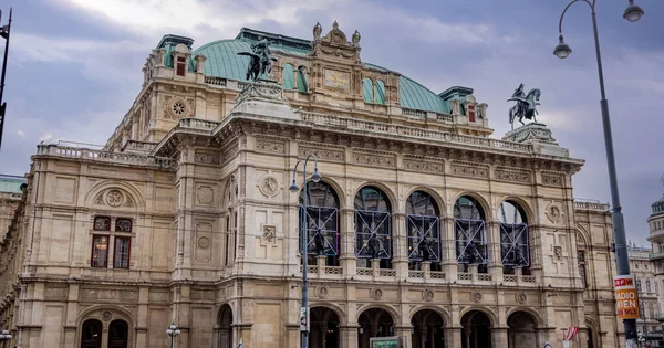 Budova Státní Opery Vídeň Centru Města Vídeň Rakousko Srpna 2021 — Stock fotografie