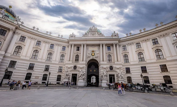 Die Wiener Hofburg Berühmtestes Wahrzeichen Der Stadt Wien Österreich August — Stockfoto