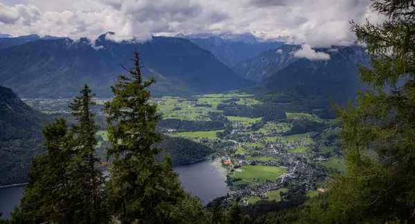 Magnifique Paysage Dans Les Alpes Autrichiennes Parfait Pour Les Vacances — Photo