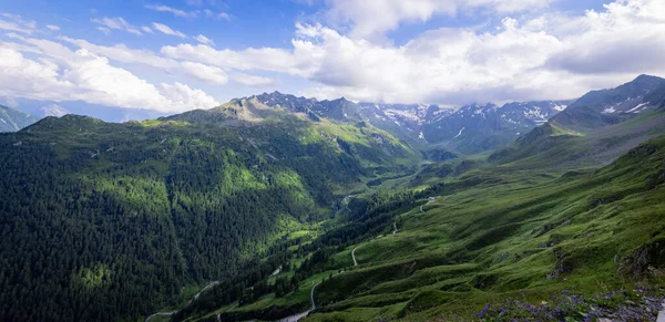Hämmästyttävä Maisema Tyypillinen Maisema Itävallassa Itävallan Alpit Matkustaa Valokuvaus — kuvapankkivalokuva