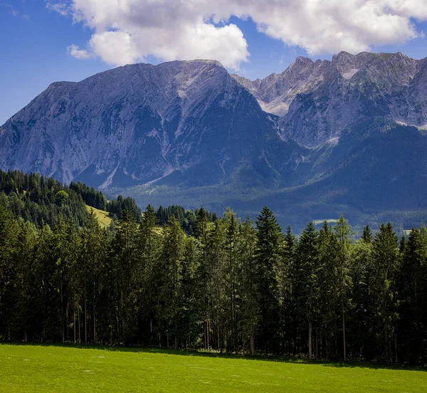 Καταπληκτικό Τοπίο Και Τυπικό Τοπίο Στην Αυστρία Αυστριακές Άλπεις Ταξιδιωτικές — Φωτογραφία Αρχείου