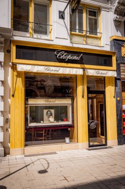 Viyana 'daki ünlü kafe ve fırın Demel - Vienna, AUSTRIA - 1 Ağustos 2021