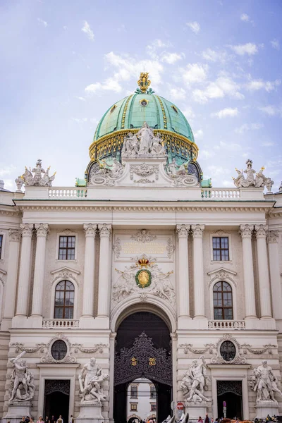 Palazzo Imperiale Vienna Hofburg Punto Riferimento Più Famoso Della Città — Foto Stock