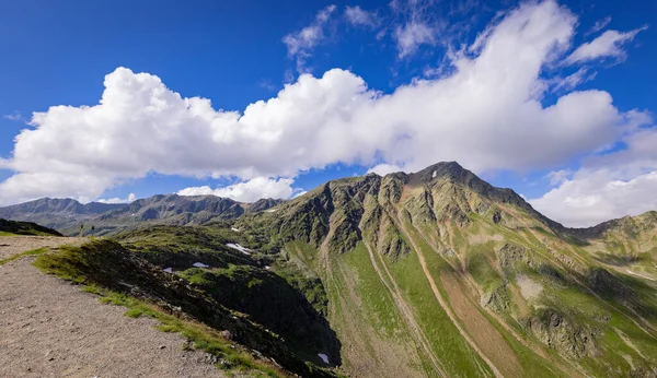 Beroemde Timmelsjoch Hoge Alpenweg Oostenrijkse Alpen Ook Wel Passo Rombo — Stockfoto