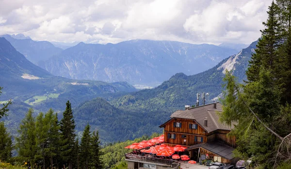 Όμορφη Ταβέρνα Στο Όρος Loser Altaussee Στις Αυστριακές Άλπεις Bad — Φωτογραφία Αρχείου