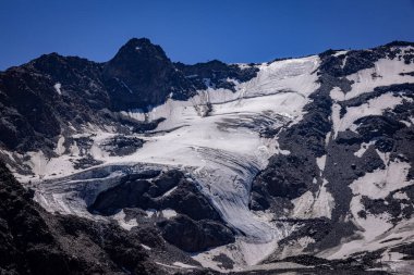Avusturya Alplerindeki Kaunertal Buzulu - seyahat fotoğrafçılığı