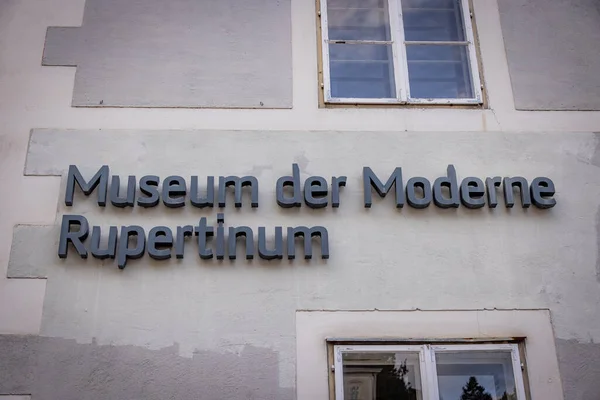 Σύγχρονο Μουσείο Rupertinum Στο Σάλτσμπουργκ Salzburg Αυστρια Αυγουστου 2021 — Φωτογραφία Αρχείου