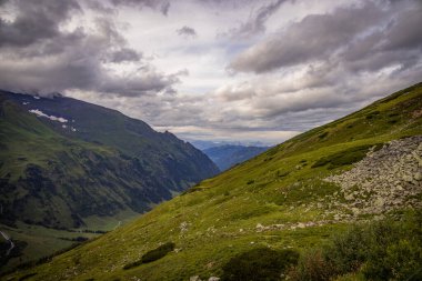Avusturya 'da şaşırtıcı manzara ve tipik manzara - Avusturya Alpleri - seyahat fotoğrafçılığı