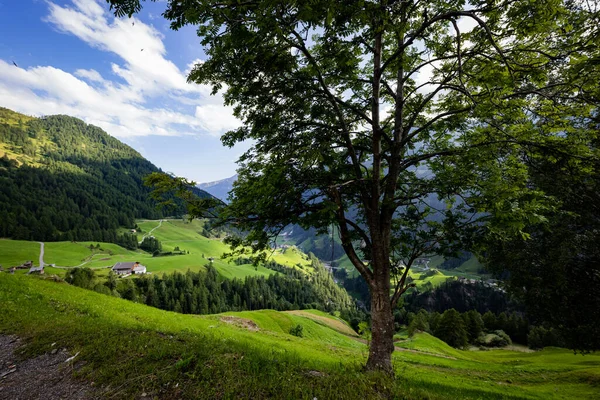 オーストリアアルプスのロマンチックな風景 旅行写真 — ストック写真